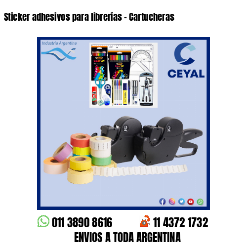 Sticker adhesivos para librerías – Cartucheras