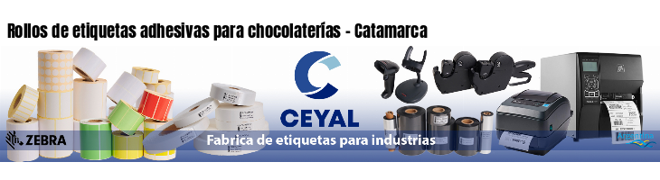 Rollos de etiquetas adhesivas para chocolaterías - Catamarca