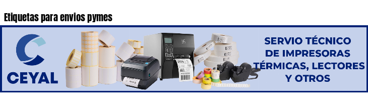 Etiquetas para envios pymes