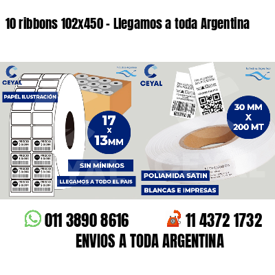 10 ribbons 102x450 - Llegamos a toda Argentina