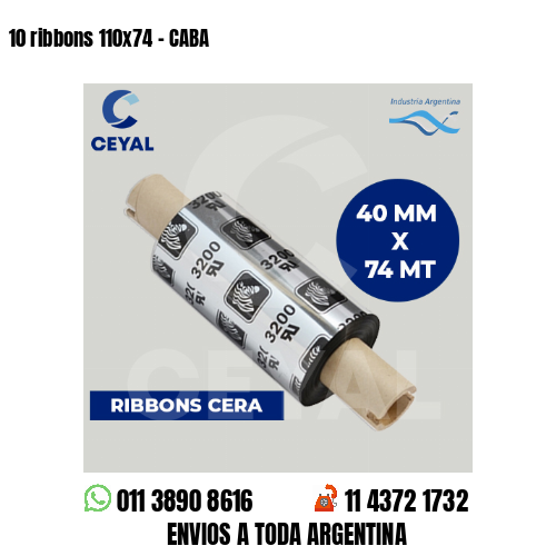 10 ribbons 110×74 – CABA