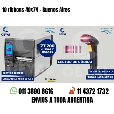 10 ribbons 40x74 - Buenos Aires