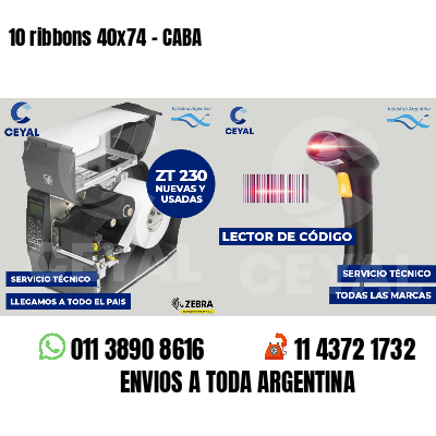 10 ribbons 40x74 - CABA