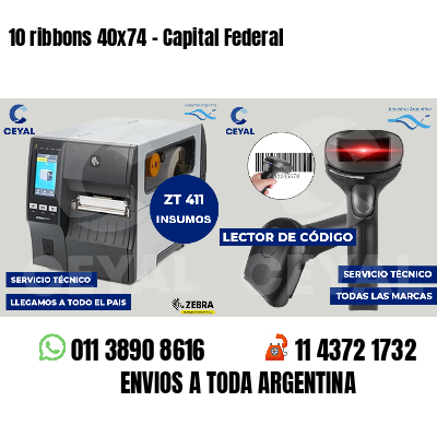 10 ribbons 40x74 - Capital Federal