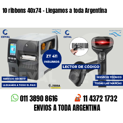 10 ribbons 40x74 - Llegamos a toda Argentina