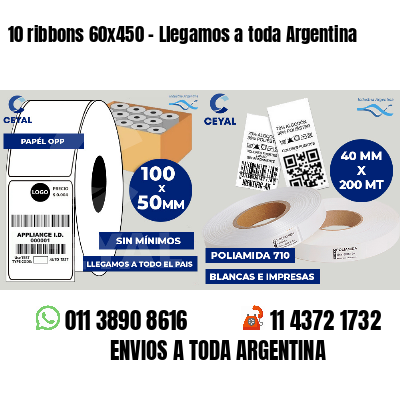 10 ribbons 60x450 - Llegamos a toda Argentina