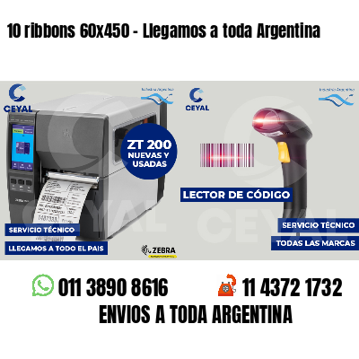 10 ribbons 60x450 - Llegamos a toda Argentina