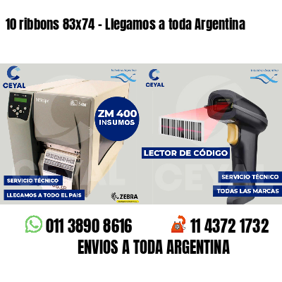 10 ribbons 83x74 - Llegamos a toda Argentina
