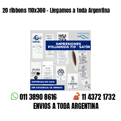 20 ribbons 110x300 - Llegamos a toda Argentina