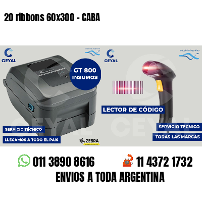 20 ribbons 60x300 - CABA