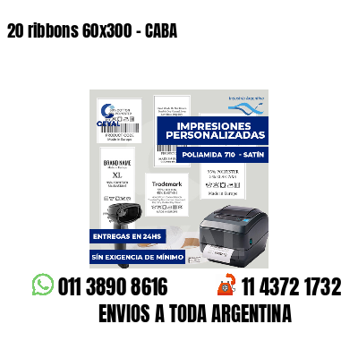 20 ribbons 60x300 - CABA