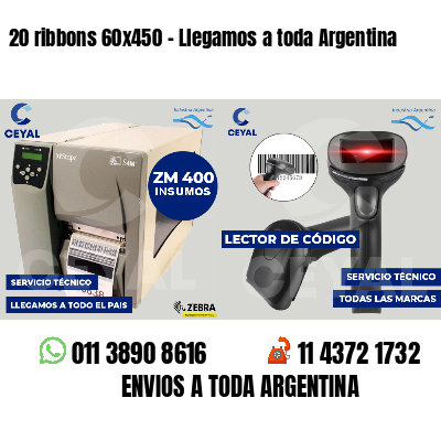 20 ribbons 60x450 - Llegamos a toda Argentina