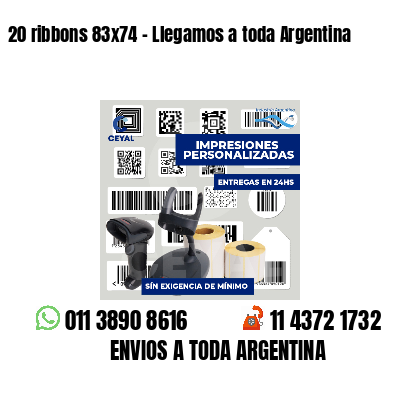 20 ribbons 83x74 - Llegamos a toda Argentina