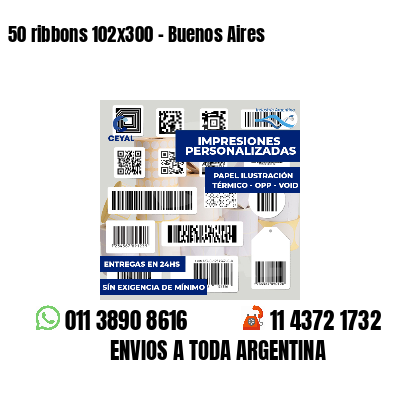 50 ribbons 102x300 - Buenos Aires