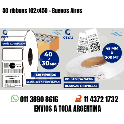 50 ribbons 102x450 - Buenos Aires