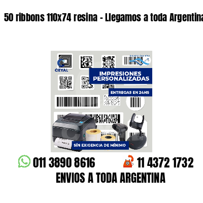 50 ribbons 110x74 resina - Llegamos a toda Argentina
