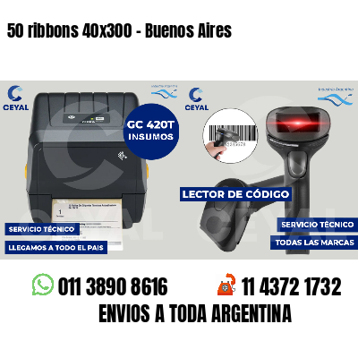 50 ribbons 40x300 - Buenos Aires