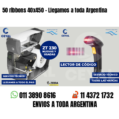 50 ribbons 40x450 - Llegamos a toda Argentina