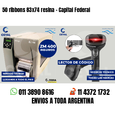 50 ribbons 83x74 resina - Capital Federal