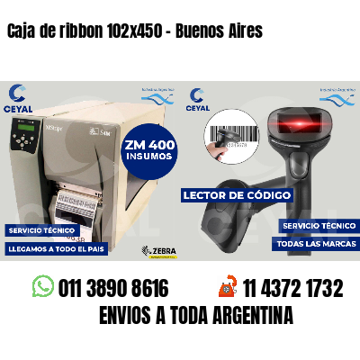 Caja de ribbon 102x450 - Buenos Aires