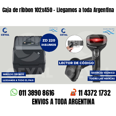 Caja de ribbon 102x450 - Llegamos a toda Argentina
