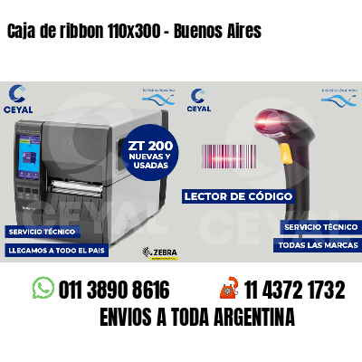 Caja de ribbon 110x300 - Buenos Aires