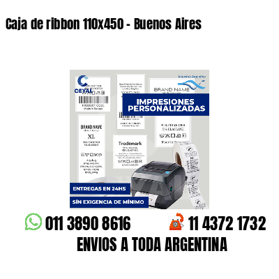 Caja de ribbon 110x450 - Buenos Aires