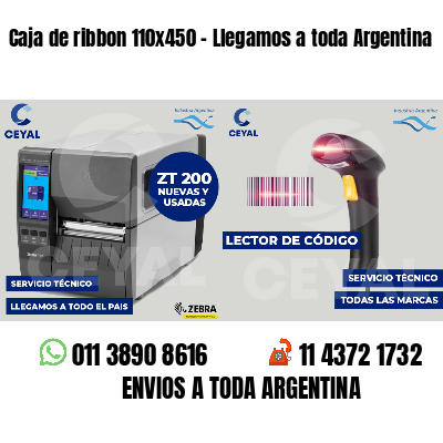 Caja de ribbon 110x450 - Llegamos a toda Argentina