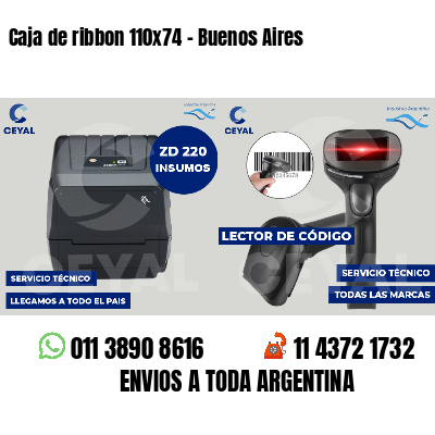 Caja de ribbon 110x74 - Buenos Aires