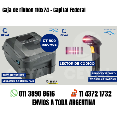 Caja de ribbon 110x74 - Capital Federal