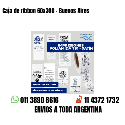 Caja de ribbon 60x300 - Buenos Aires