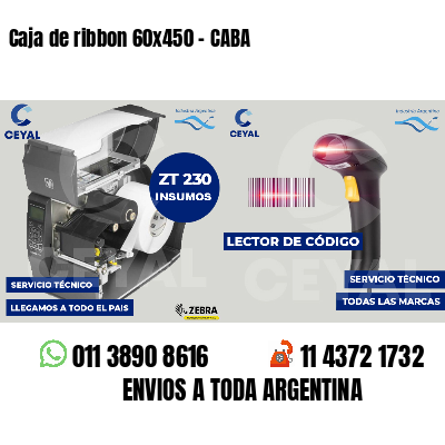 Caja de ribbon 60x450 - CABA