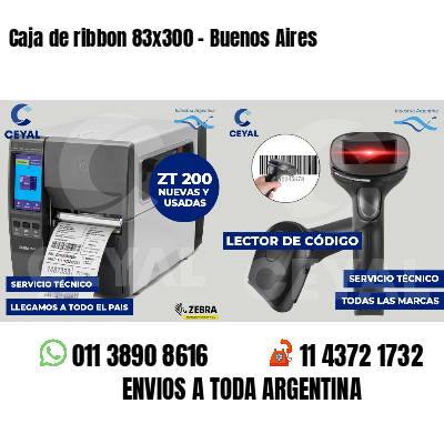 Caja de ribbon 83x300 - Buenos Aires