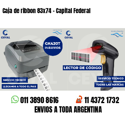 Caja de ribbon 83x74 - Capital Federal