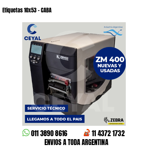Etiquetas 10×53 – CABA
