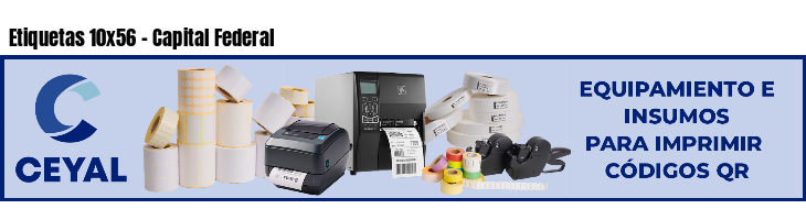 Etiquetas 10x56 - Capital Federal