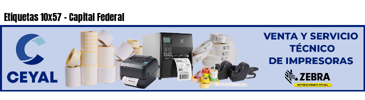 Etiquetas 10x57 - Capital Federal