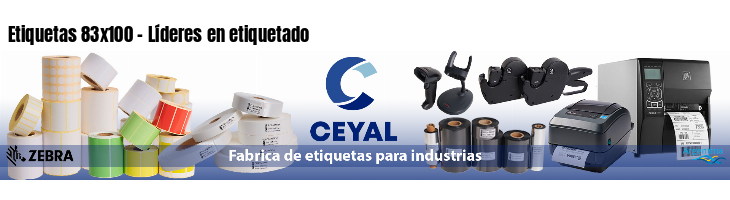 Etiquetas 83x100 - Líderes en etiquetado