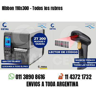 Ribbon 110x300 - Todos los rubros