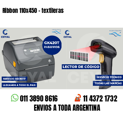 Ribbon 110x450 - textileras