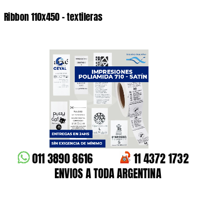 Ribbon 110x450 - textileras