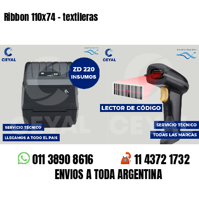 Ribbon 110x74 - textileras