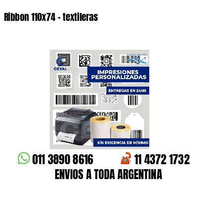 Ribbon 110x74 - textileras