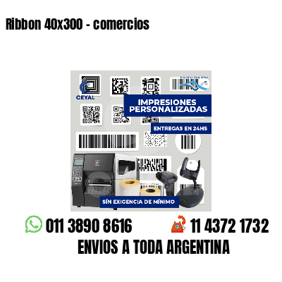 Ribbon 40x300 - comercios