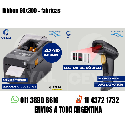 Ribbon 60x300 - fabricas