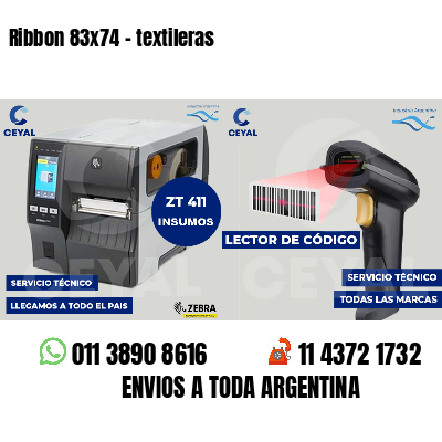 Ribbon 83x74 - textileras