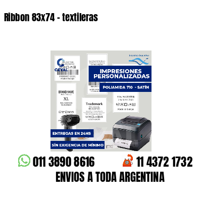 Ribbon 83x74 - textileras