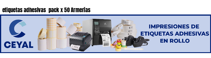 etiquetas adhesivas pack x 50 Armerías