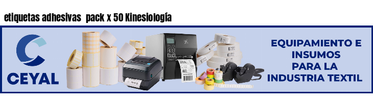 etiquetas adhesivas  pack x 50 Kinesiología