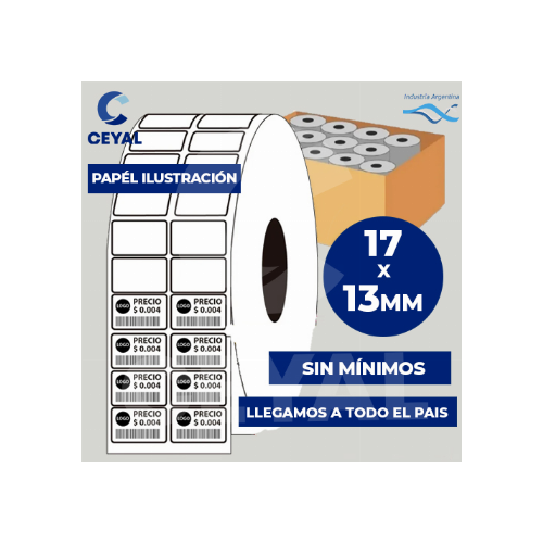 etiquetas adhesivas   ribbon  de 110 mm lenceria